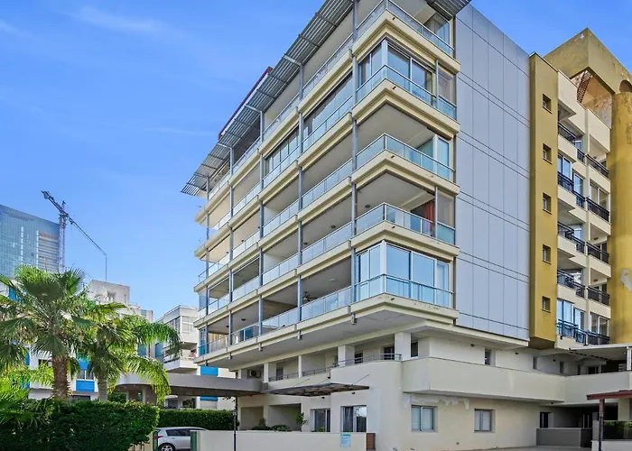 Apartmán Marathon - Sea View, Shared Pool Lemesos